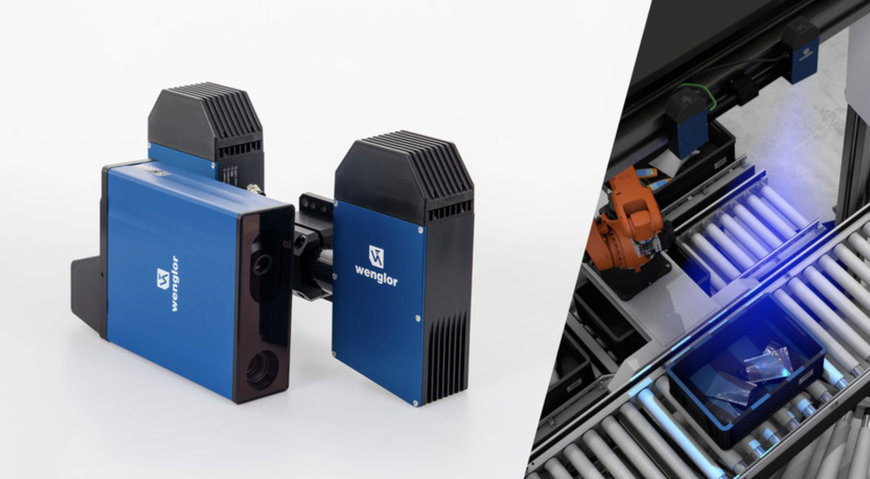 wenglor Caméra de vision industrielle en 3D : Nuages de points précis sans éléments parasites